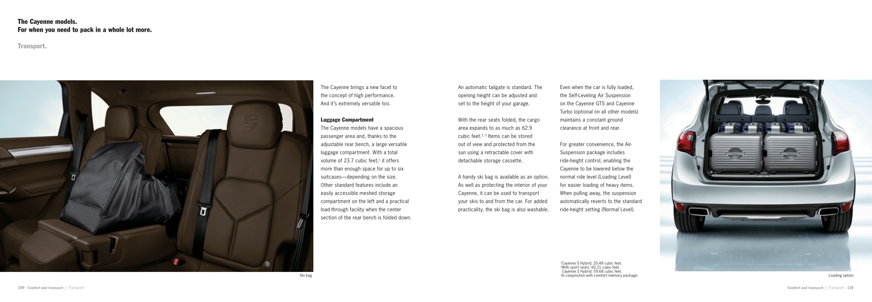 2013 Porsche Cayenne Brochure Page 5